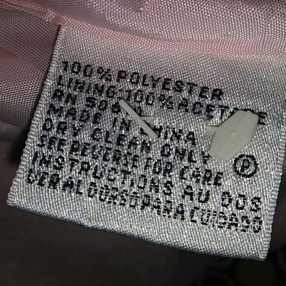 Vintage Kasper A.L.S. Petite Powdery Pink Embroidered Jacket - Picture 3 of 8